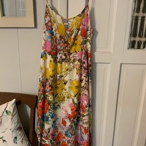 Floral maxi dress